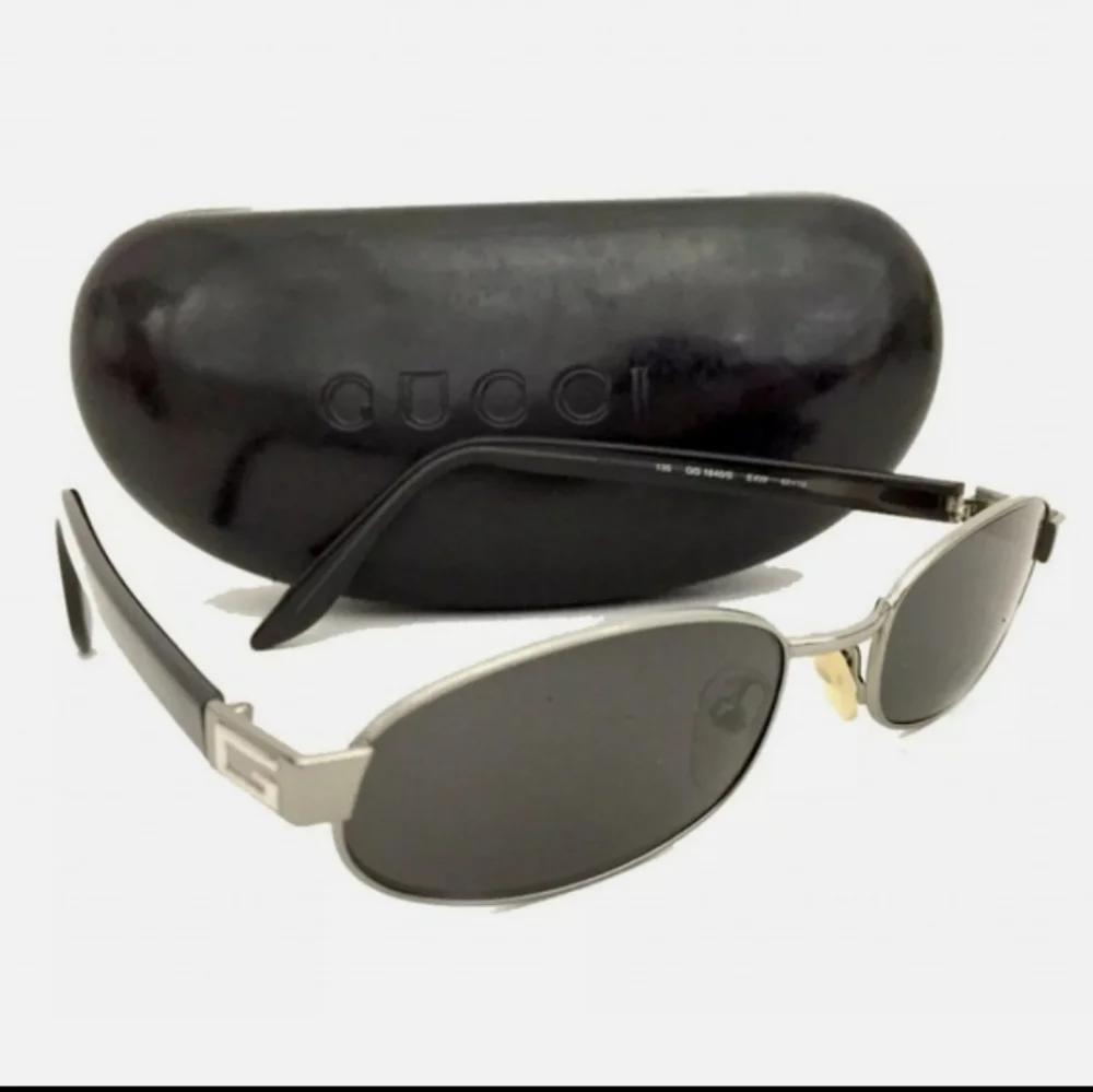 GUCCI G LOGO GG 1640/S BLACK SUNGLASSES/Q3953